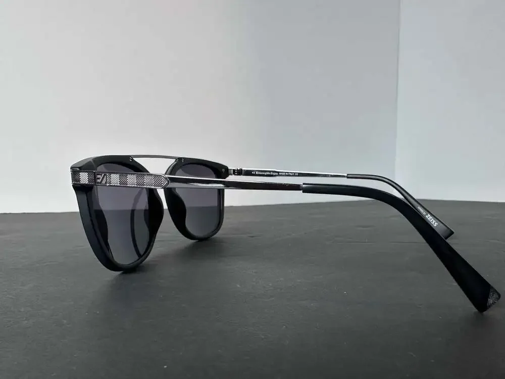 Ermenegildo Zegna EZ0078S 02A Sunglasses Black Nero Opaco Fumo READ DESCRIPTION